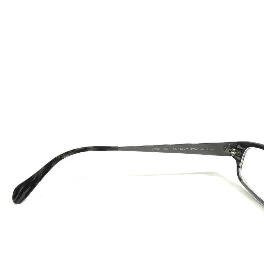 Oliver Peoples OV5002 1002 Alter-Ego R STRM Eyeglasses Gray Black Horn 53-17-145